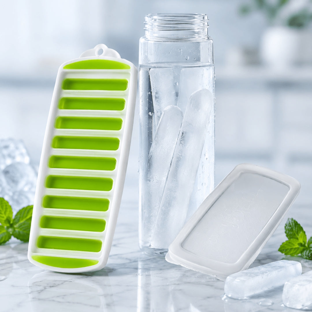 Siliconen IJsblokjesvorm - Eenvoudige IJsblokjes Voor Drinkflessen