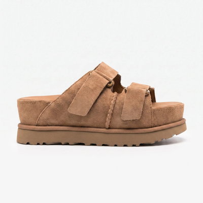 Comfortabele Platform Instap Sandalen