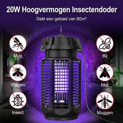 Elektrische Insectenlamp - Krachtige UV Insecten-bestrijding