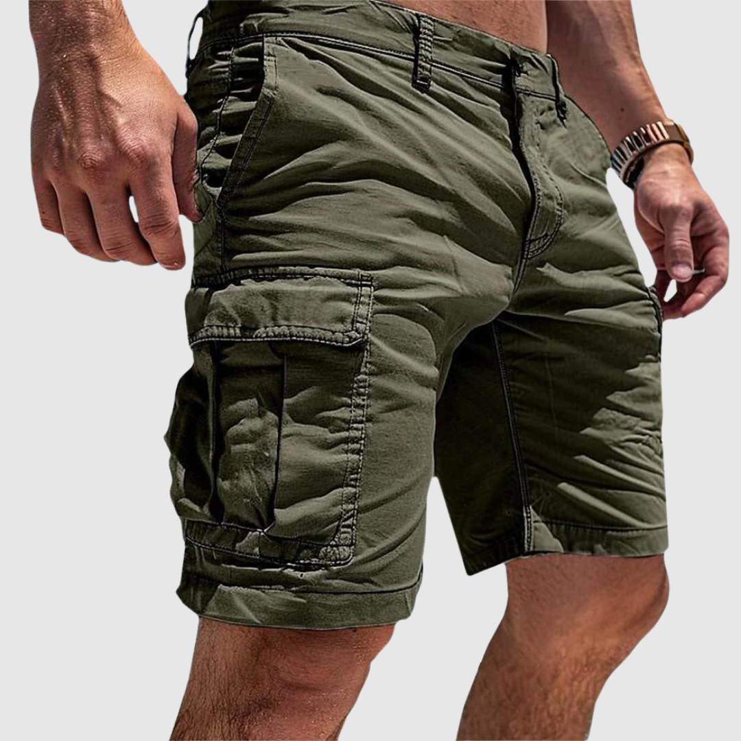 Cargo Shorts - Straight Leg Utility Shorts met Meerdere Zakken - TrailForce