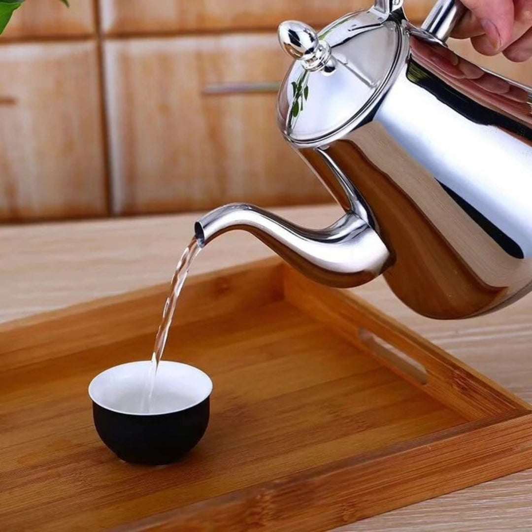 Waterkoker - RVS Inductie Waterkoker met Filter voor Pure Smaak - AquaSteel