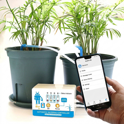 Druppel-irrigatiesysteem - WiFi en afstandsbediening