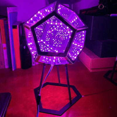 LuminaHex™️ Nonagon LED Lamp met Afstandsbediening