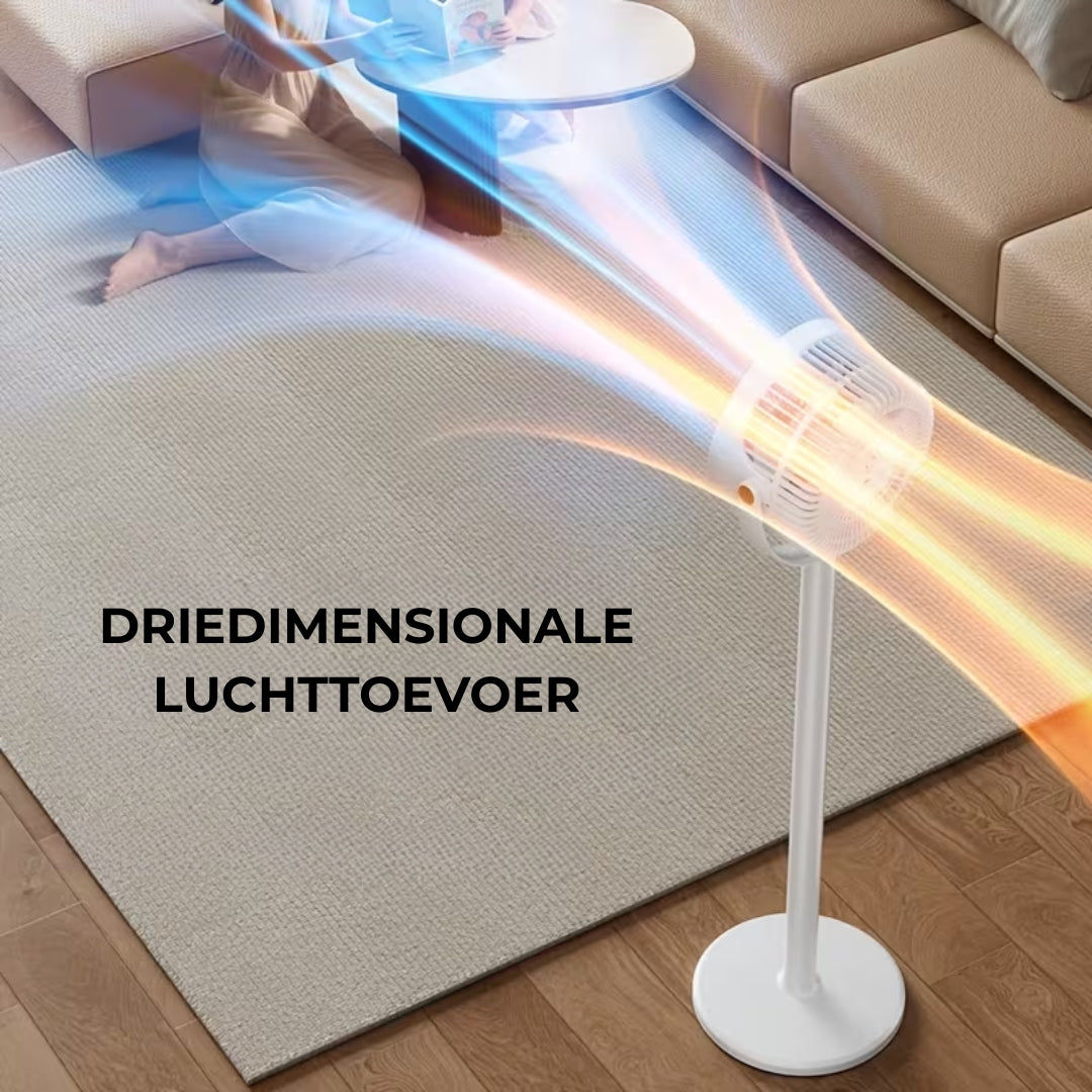 Draagbare Luchtkoeler - Draadloze Uitschuifbare Staande Ventilator