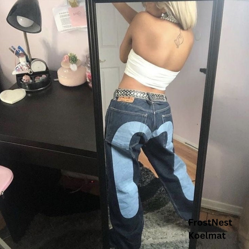 Street Jeans - Retro Wide Leg Pasvorm - Urbanix