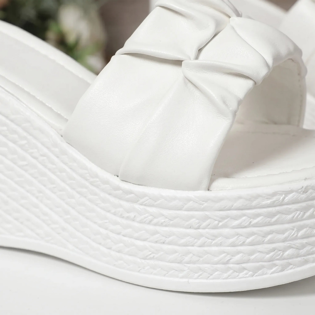 Sandalen Met Comfortabele Sleehak