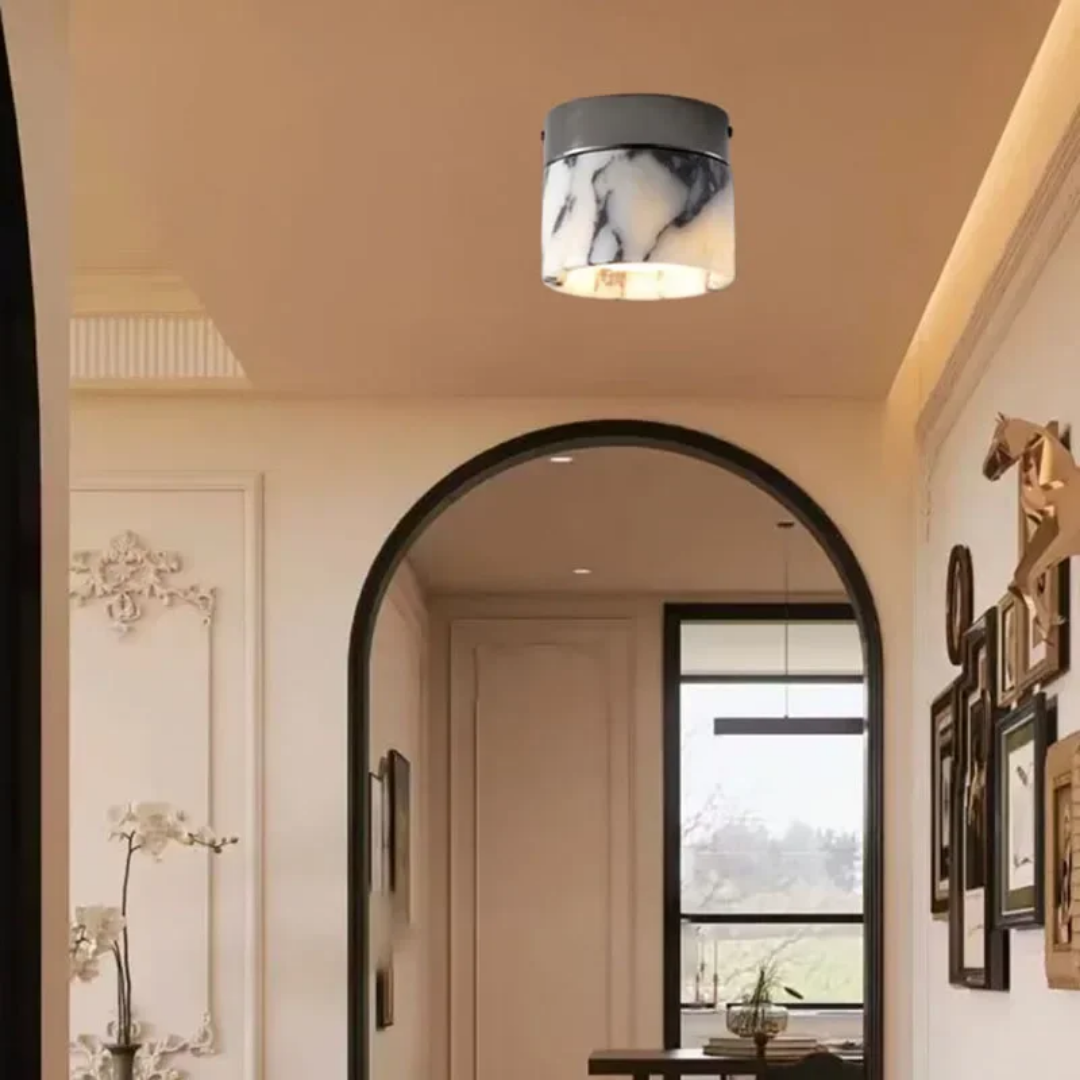 MYHOME® - Marmerlook Cilinder LED Plafondlamp