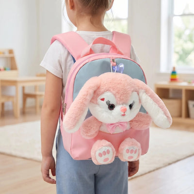 Cartoon Schooltas - 3D Dieren Design Voor Kinderen
