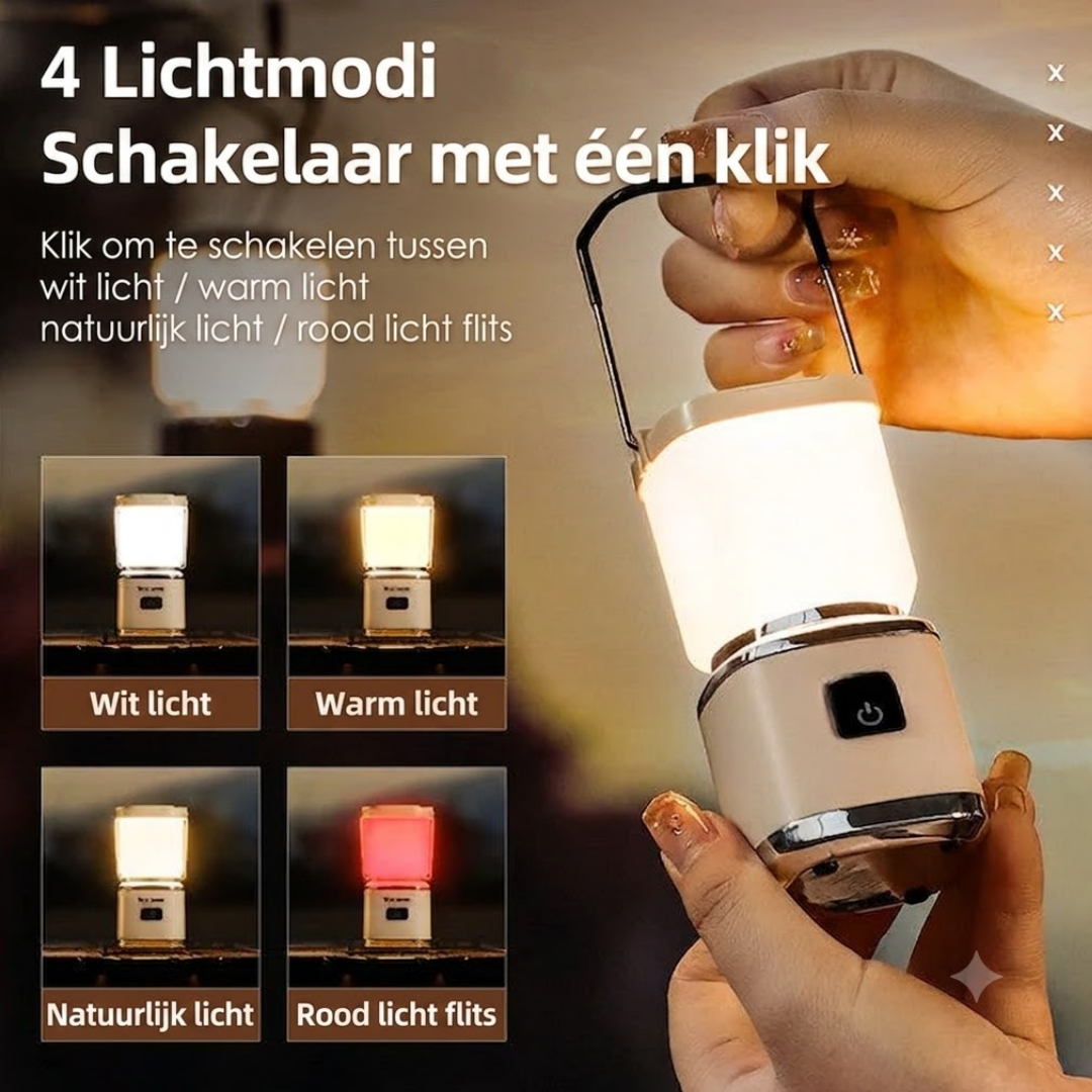 Muggenlamp - draagbaar met stil ontwerp