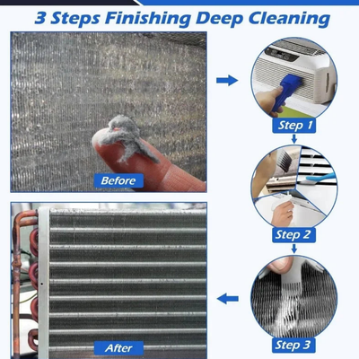 Airconditioning reinigingshoes set - compleet onderhoudspakket