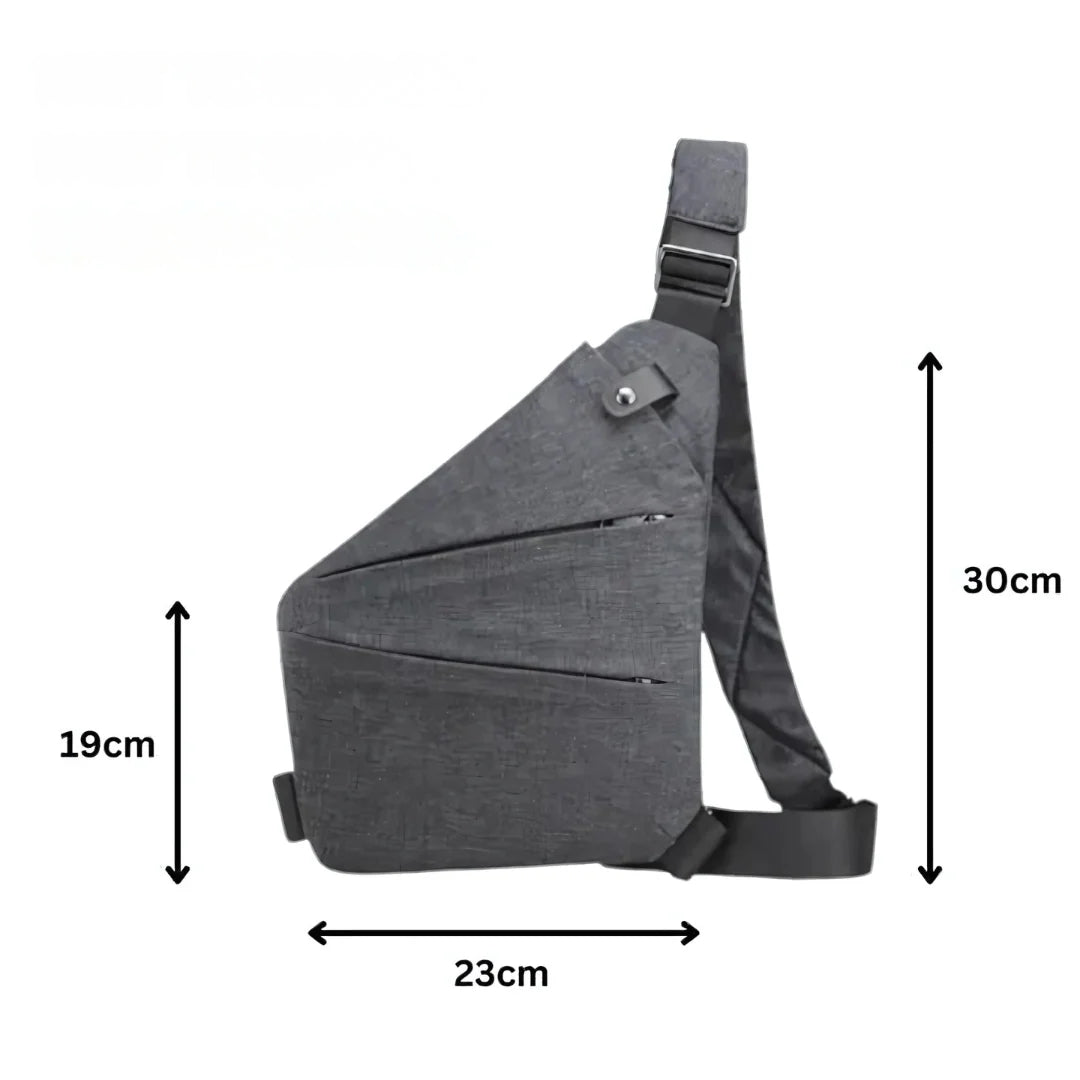 Compacte Schoudertas met Anti-Diefstal Ontwerp