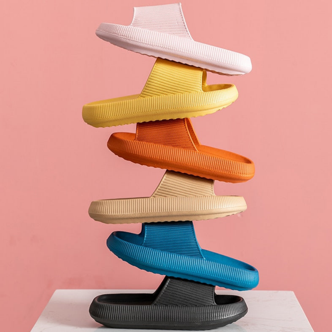 Slippers - comfortabele oversized instappers