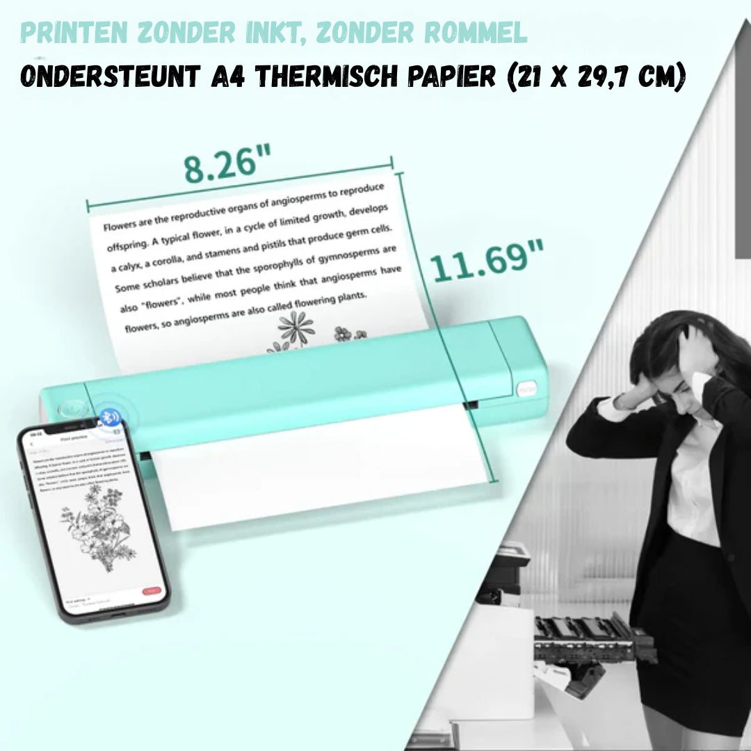 Thermische Printer - Draadloos Printen Onderweg