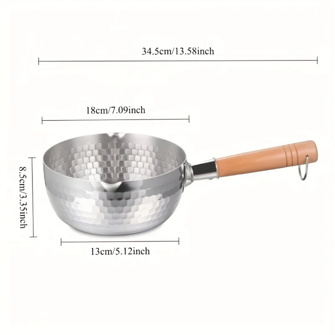 Roestvrijstalen pan - Elegante Koekenpan voor Dagelijks Koken