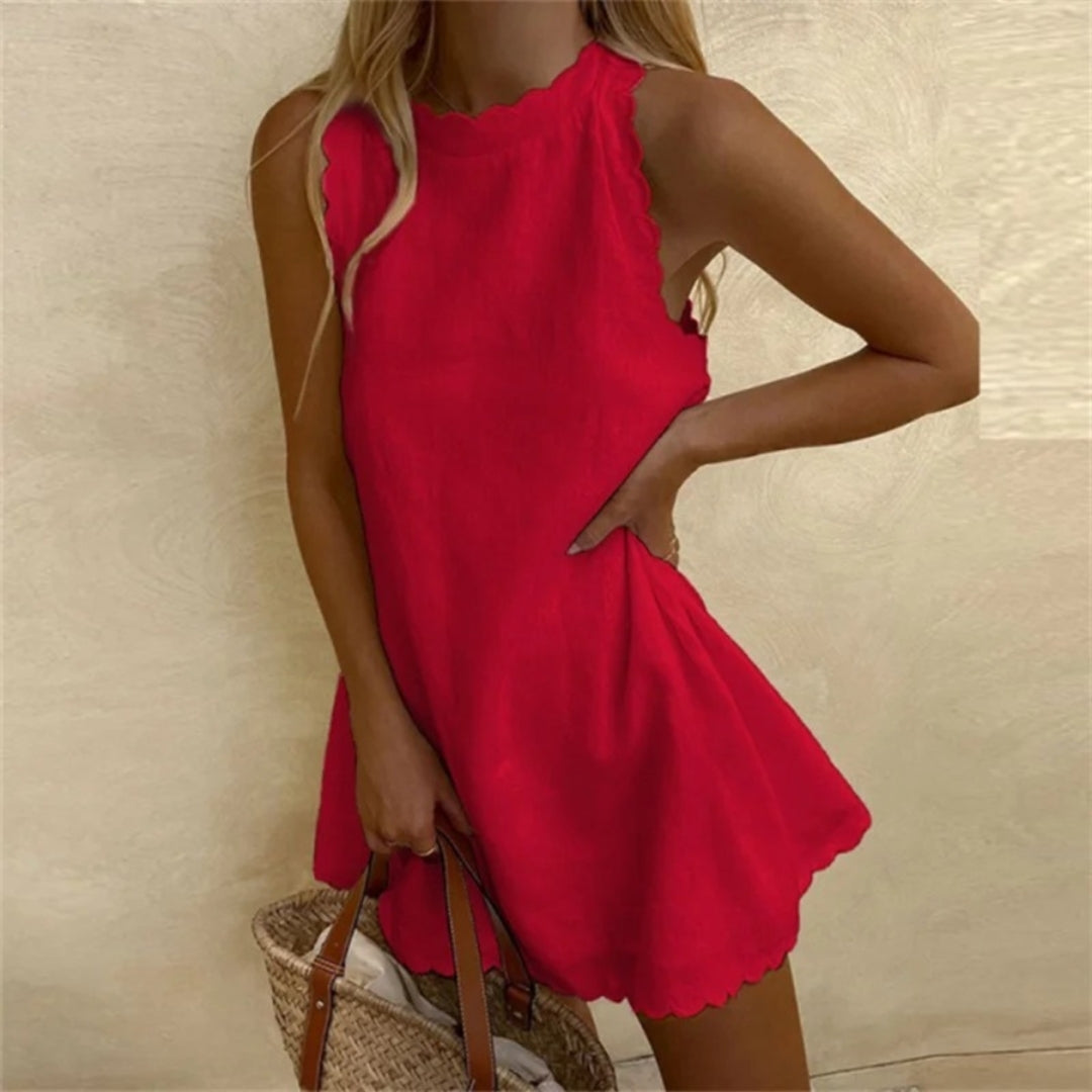 Solévia - Linnen Zomerjurk met Speelse Details