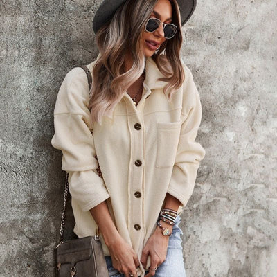 Bella - Warme Trui met Buttons