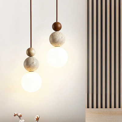 Hanglamp - Wabi Sabi Travertin Design
