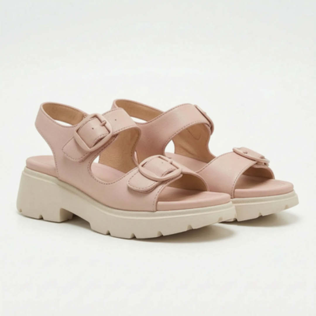 Sandalen Dames - Chunky Plateauzool