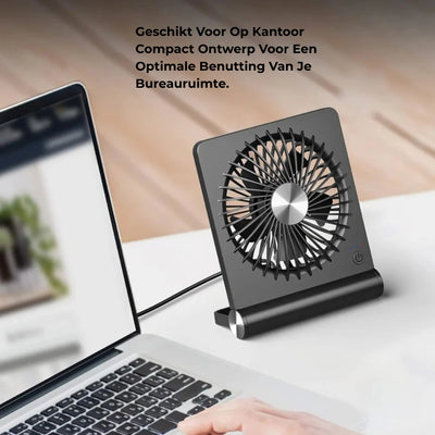 USB Ventilator - Stille Bureauventilator Met Krachtige Koeling