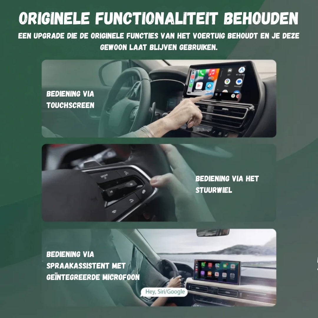 Carplay Connector - Trådløs CarPlay & Android Auto Adapter