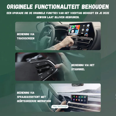 Carplay Connector - Trådløs CarPlay & Android Auto Adapter