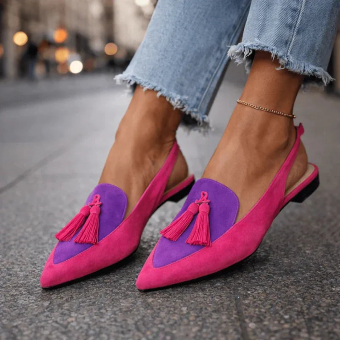 Macy - Platte Loafers met Kwastjes Voor Dames