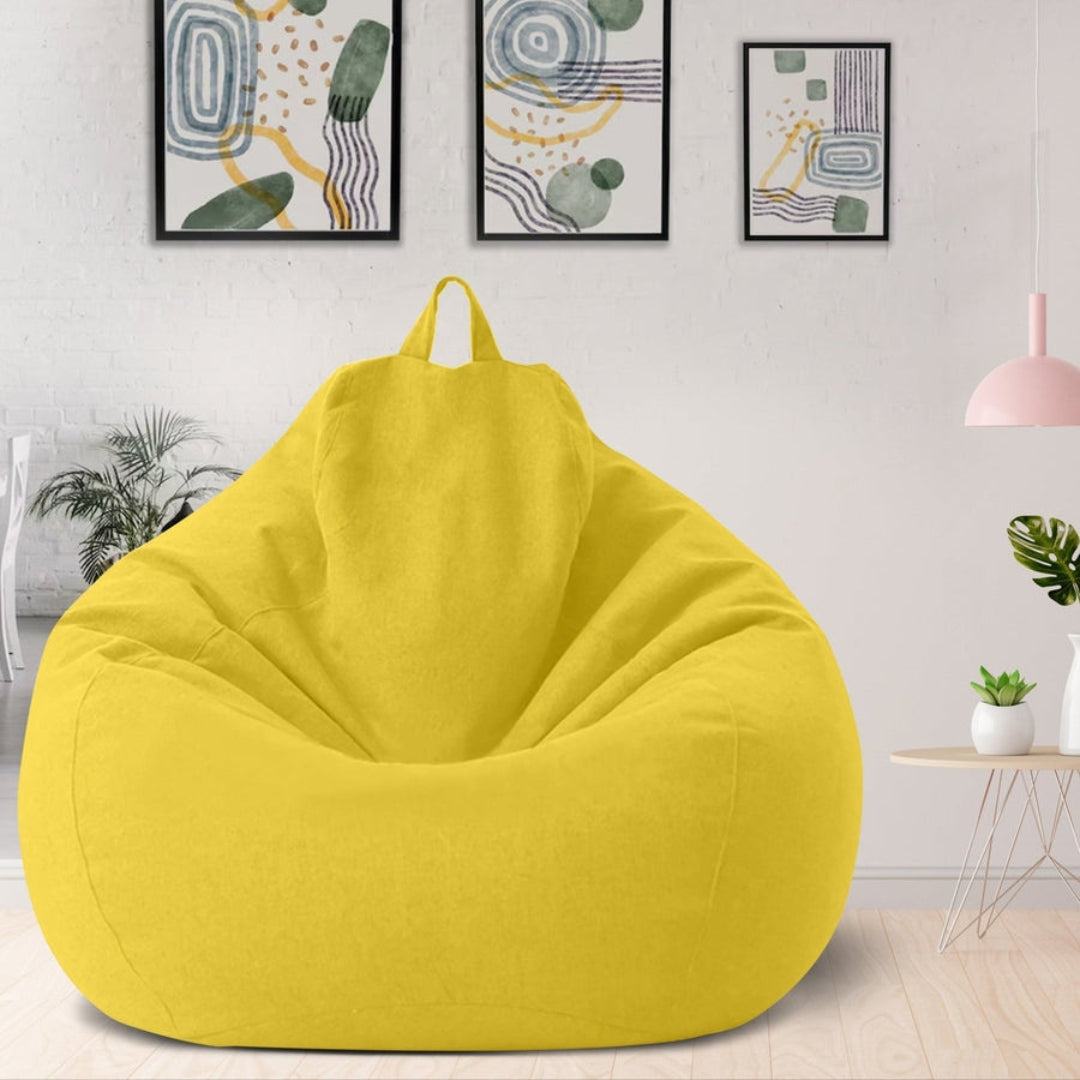 MYHOME® - Linnen Zitzak - Ergonomisch, Stijlvol en Comfortabel
