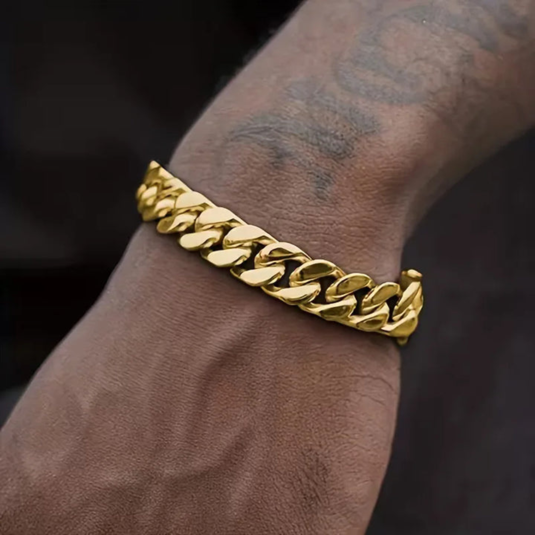 Cuban Link Armband met Karabijnsluiting - SteelCore