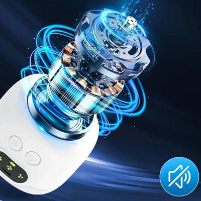 Oplaadbare Draagbare Ventilator met LED en Afstandsbediening - BreezeLite
