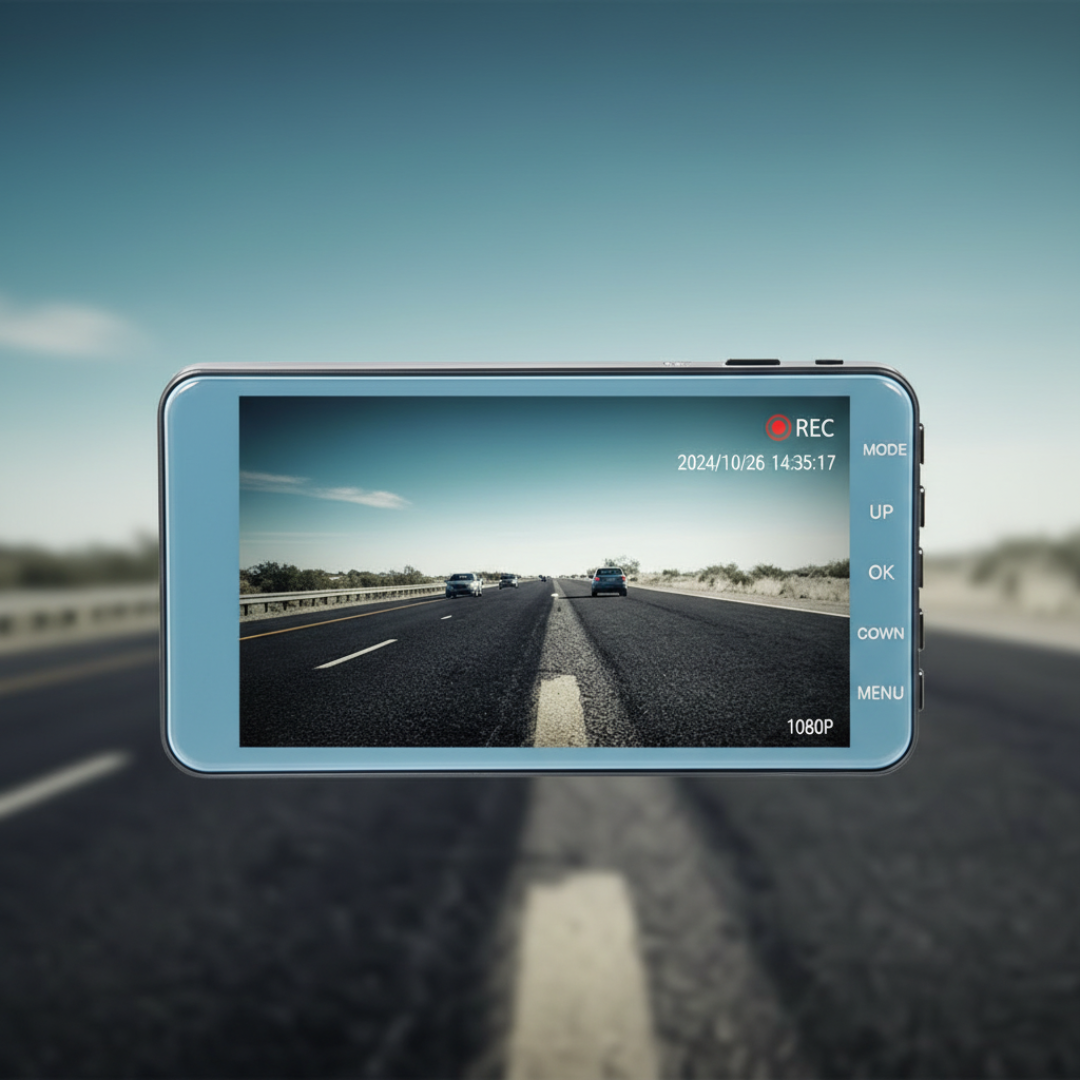 Dashcam - Draadloze Voor- en Achtercamera met Nachtzicht - DriveShield