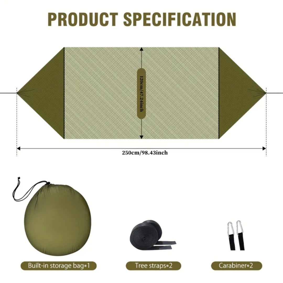 Hangmat - Compacte Outdoor Hangmat Met Insectennet