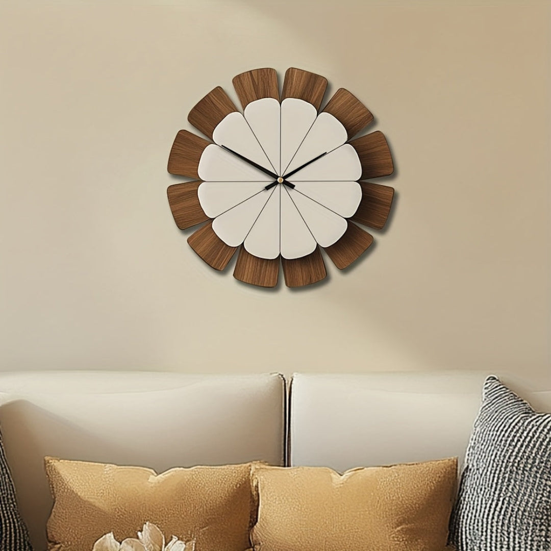 MYHOME® - Ronde Houten Wandklok