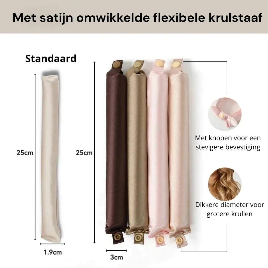 Haarband - Hittevrije Krullen Voor Elke Dag (4 Stuks)