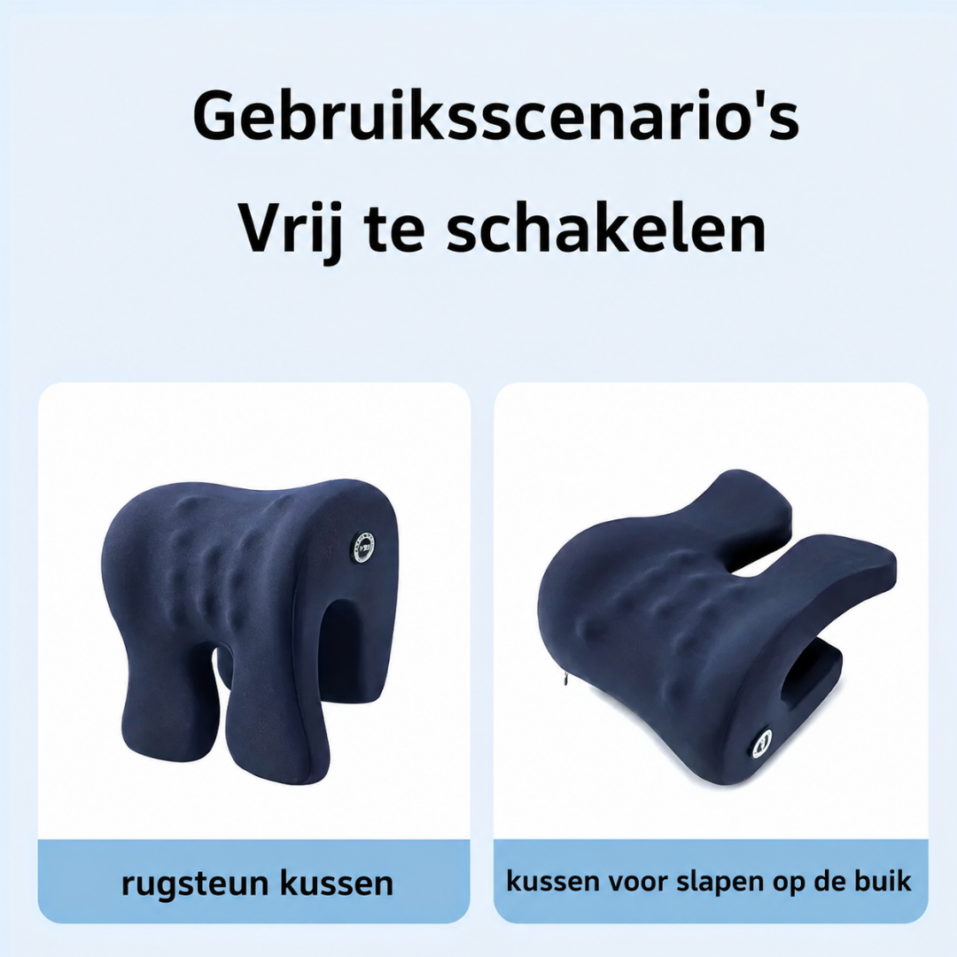 Ergonomisch Kussen - Comfortabel Rug- en Leeskussen