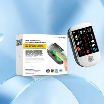 Pulsoxymeter - Compacte Zuurstofmeter met OLED Scherm - VitaScan