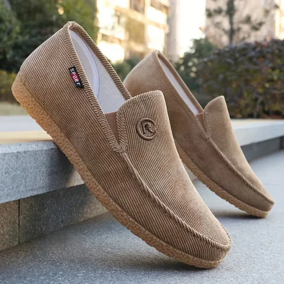 Comfortabele Instap Loafers met Textuur - RidgeWalk
