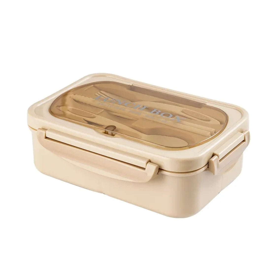 Rechthoekige Bento Lunch Box Met 3 Vakken