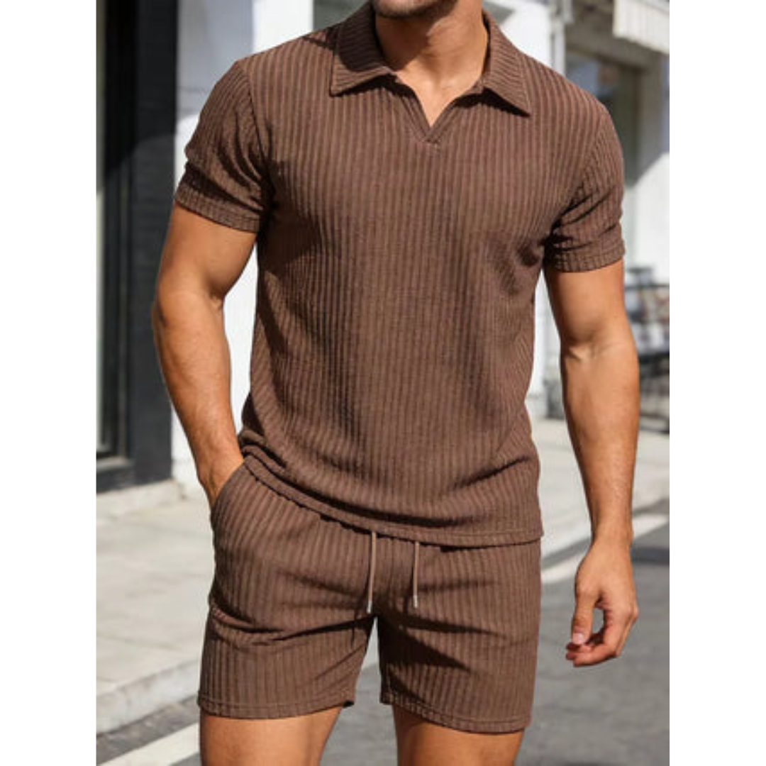 Zomer Set met Polo en Shorts - Aerion