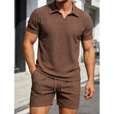 Zomer Set met Polo en Shorts - Aerion