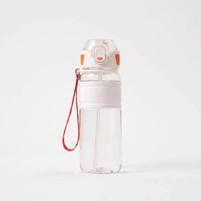 Grote Waterfles met Rietje en Maataanduiding