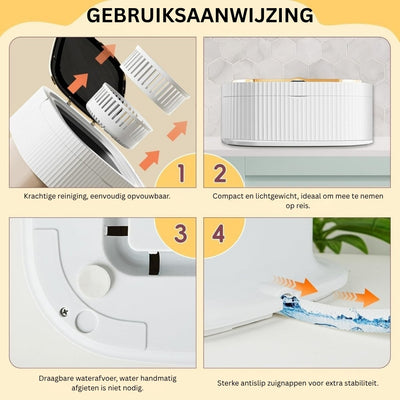 Draagbare wasmachine - Opvouwbaar 11L Design