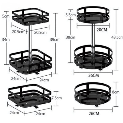 CondimentMaster™ Draaiend Opslagrek