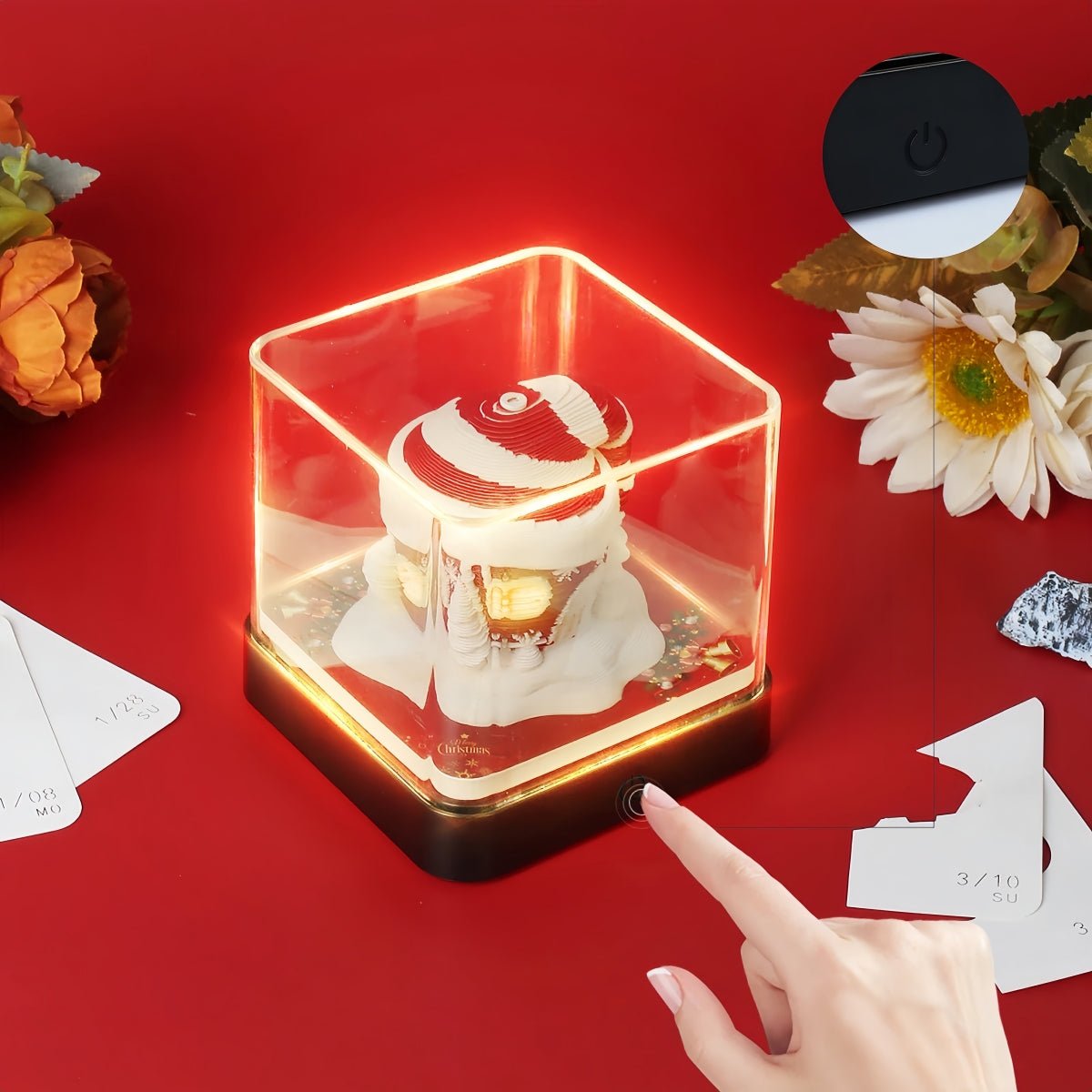 Magic Calendar 2026 – Bonnet de Noël Lumineux