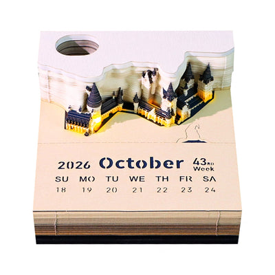 Magic Calendar 2026 – Château avec Lumières
