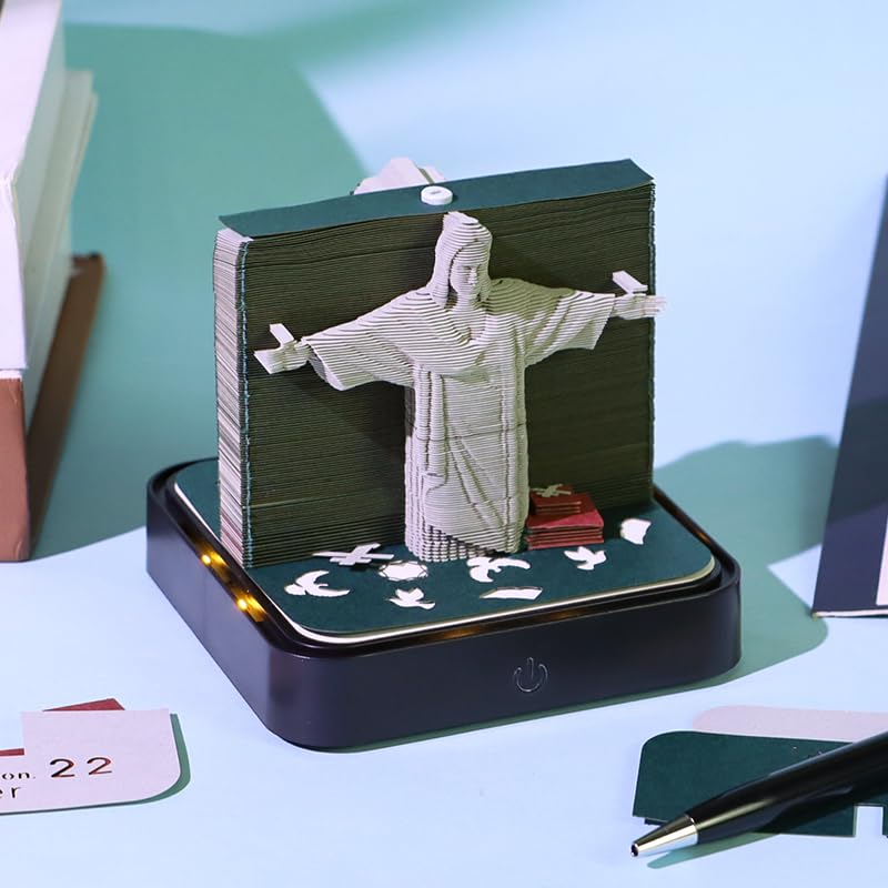 Calendrier Magique 2026 – Jésus avec Illumination