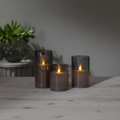 Sfeervolle Draadloze LED-Kaarsen - 3 STUKS