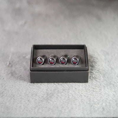 Capuchons de valve de pneu en fibre de carbone – Kit de protection de roue étanche