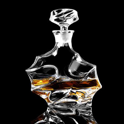 Noble Oak  - Whisky Decanter - Handgemaakt Kristal & Luxe Design