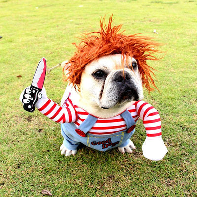 Chucky Paws | Honden Halloween Kostuum