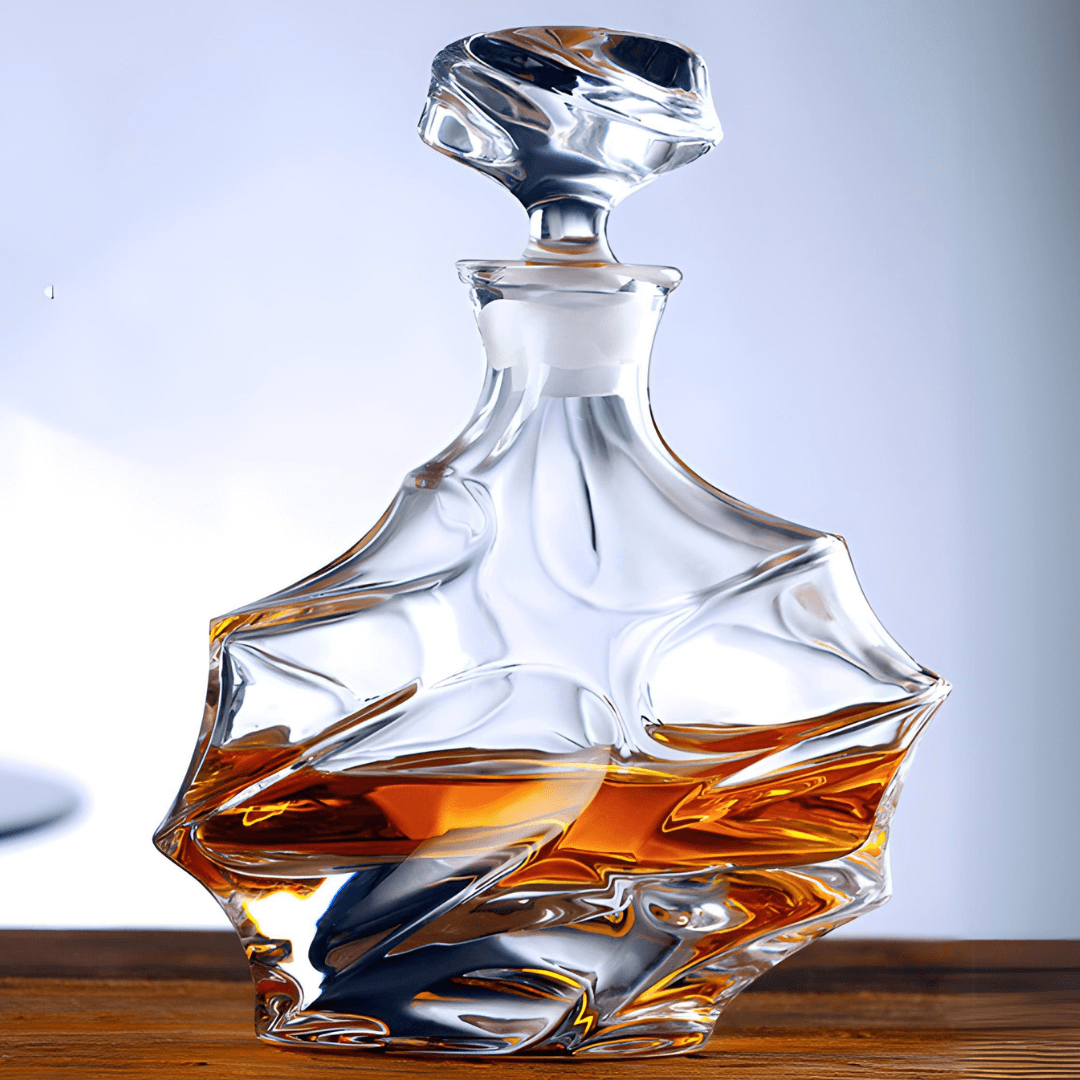 Noble Oak  - Whisky Decanter - Handgemaakt Kristal & Luxe Design